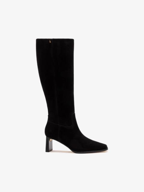 Larroudé Alexis Boot Black Suede