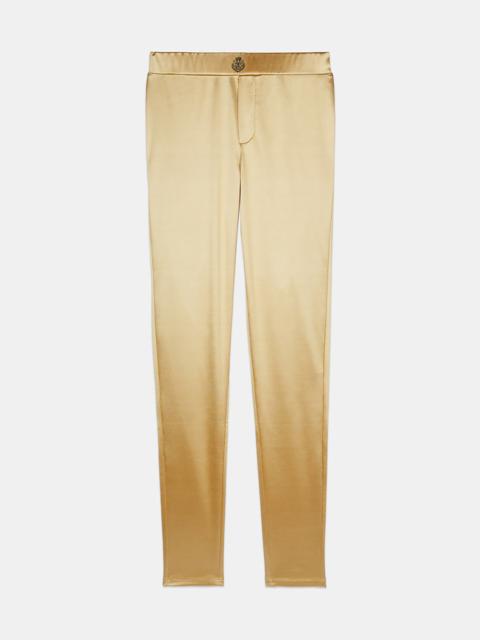 The Kooples GOLDEN SATIN LEGGINGS