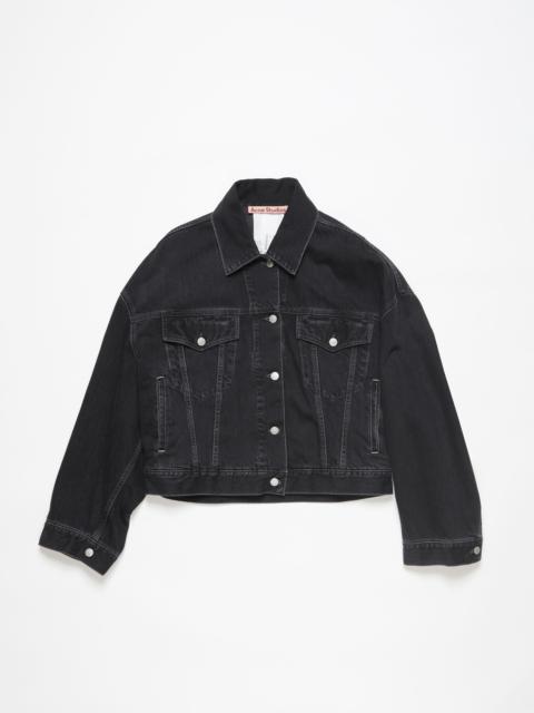 Acne Studios Denim jacket - Relaxed cropped fit - Black
