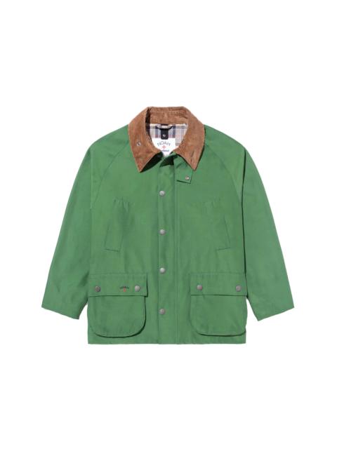 Noah Noah Barbour 60/40 Bedale Jacket Kelly Green