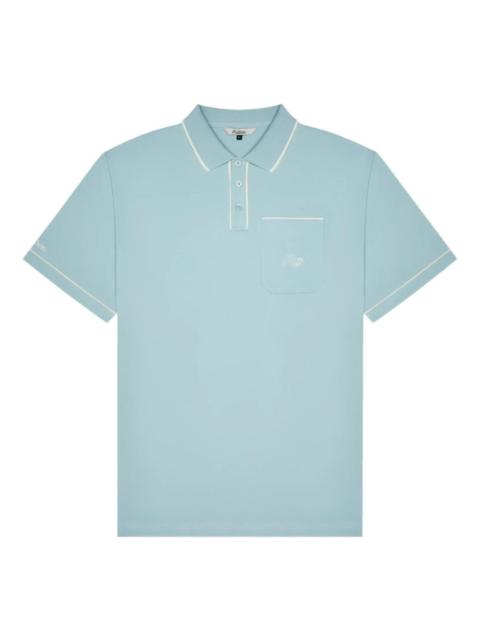 malbon pique pocket polo shirt
