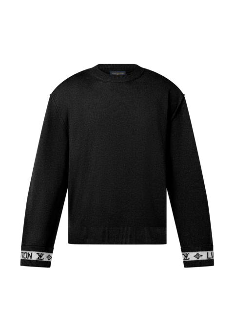 Louis Vuitton LV Cuffs Cashmere Crewneck