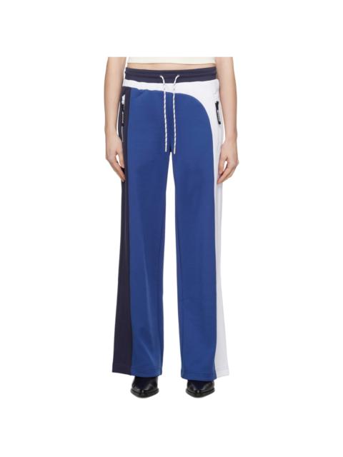 Blue & White New Balance Edition Paneled Lounge Pants