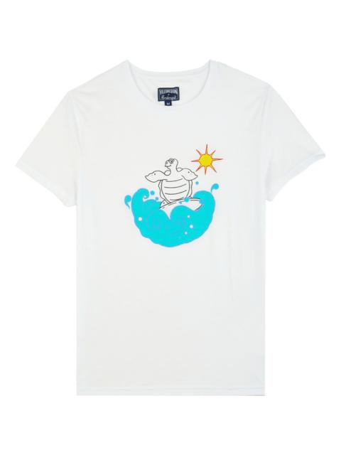 Vilebrequin Men Organic Cotton T-shirt Surf