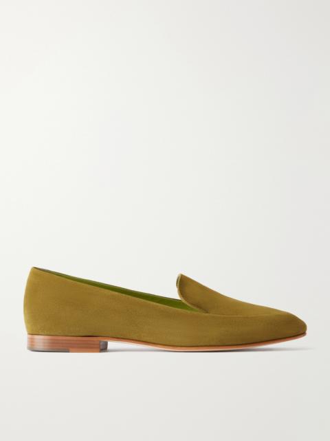 Manolo Blahnik Pitaka Suede Loafers