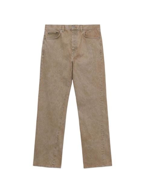 logo-patch jeans