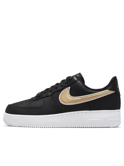 (WMNS) Nike Air Force 1 '07 Essential 'Black Metallic Gold' DD1523-001