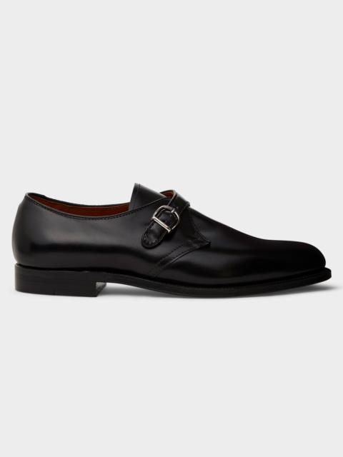 Alden Alden Plain Toe Monk Strap Shoe