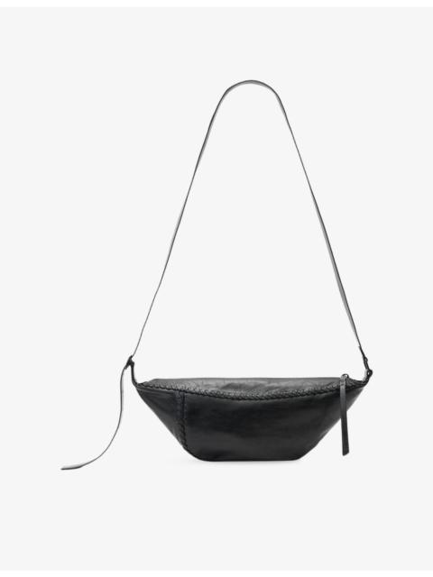 ALLSAINTS Esme Whipstitch Leather Crossbody Bag