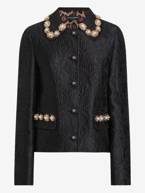 Dolce & Gabbana DNA jacquard jacket