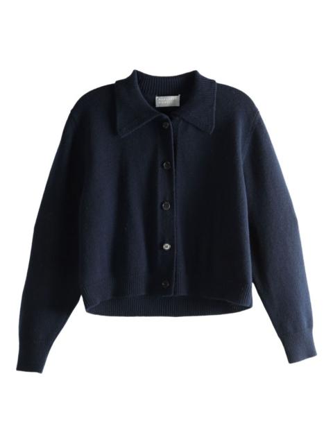 MARGARET HOWELL collared buttoned cardigan