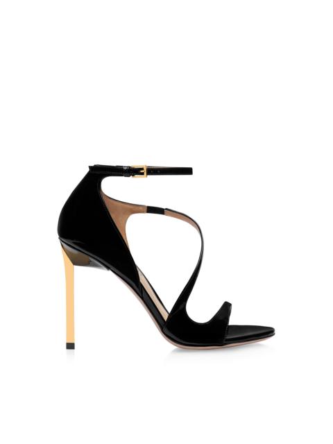 PATENT LEATHER NEWTON SANDAL