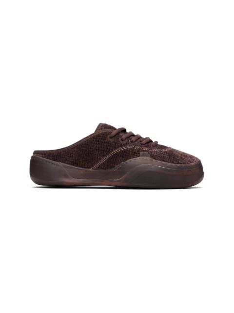 ERL Brown Corduroy Camino Sneakers