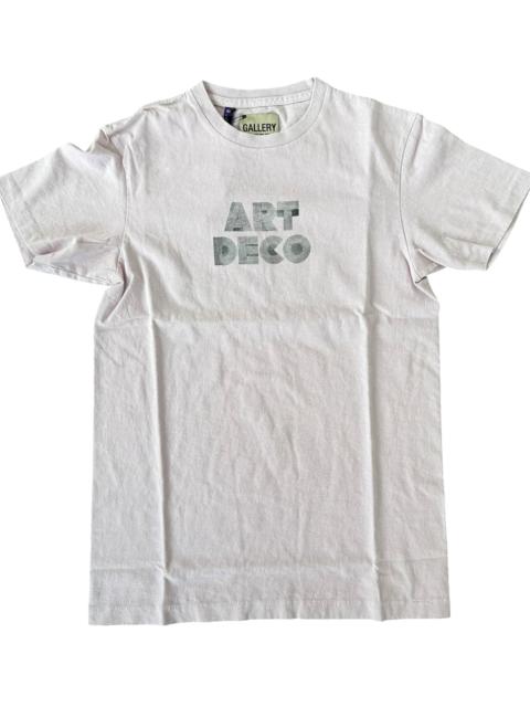 GALLERY DEPT. Art Deco Glitter Logo T-Shirt "Lavender & Black" GD211