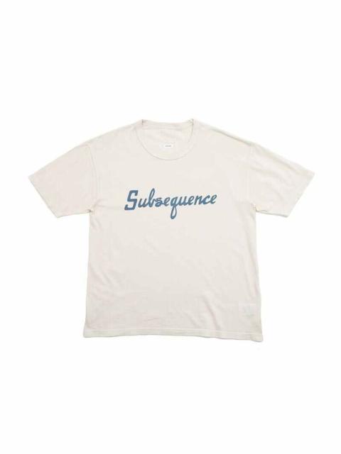 visvim JUMBO TEE S/S VEG DYE (Subsequence) IVORY