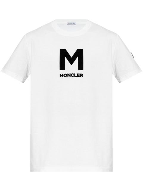 Moncler logo-print cotton t-shirt