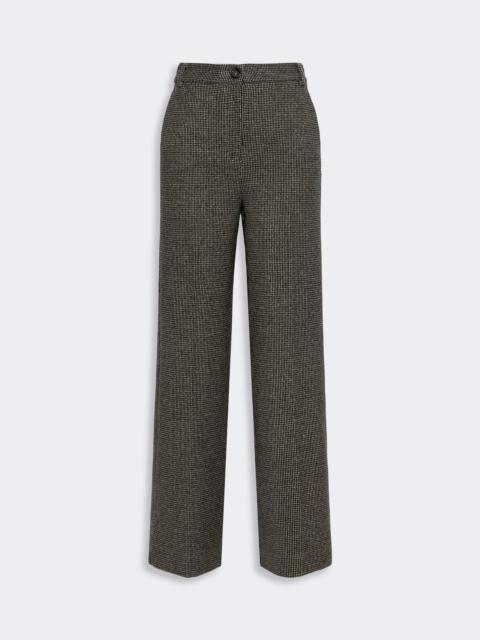 WEEKEND Max Mara ORATA Micro jacquard jersey trousers - BROWN