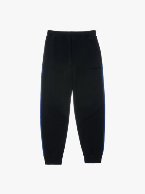 Helmut Lang FLOCKED LOGO JOGGER