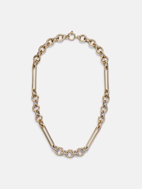 FOUNDRAE 18kt gold chain necklace with diamonds