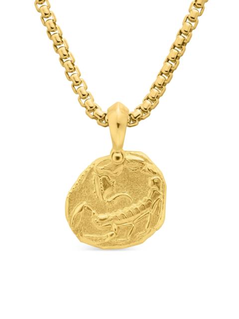 DAVID YURMAN Men's Scorpio Amulet in 18K Yellow Gold, 27mm - Gold