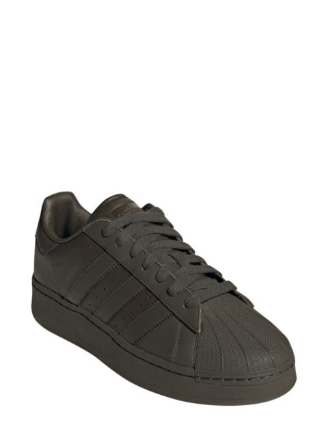 Superstar XLG Sneaker in Olive/Shadow Olive/Black