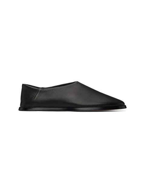 Fear of God Black Slip On Loafers