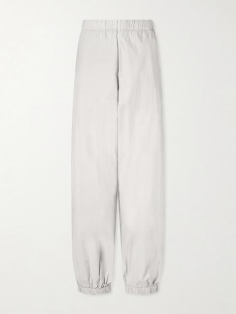 JAMES PERSE Cotton-blend Poplin Tapered Pants