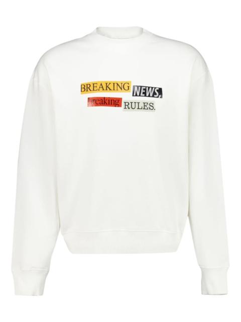 Palm Angels x LA Times Quote crew-neck sweatshirt