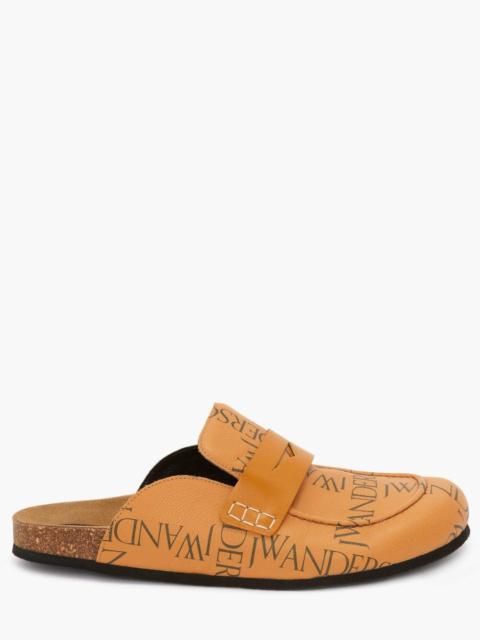 JW Anderson WOMEN'S LEATHER LOAFER MULES