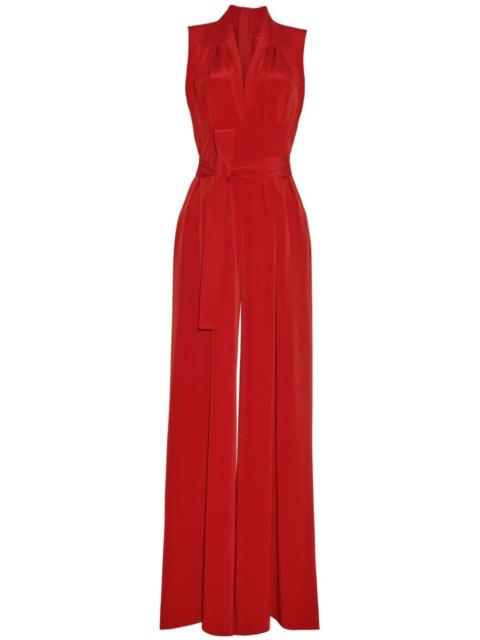 ADAM LIPPES Nansi silk jumpsuit