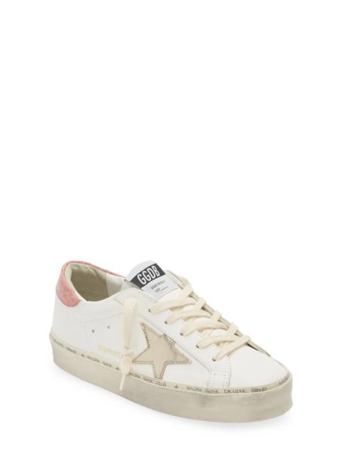 Hi Star Low Top Platform Sneaker in White/Platinum