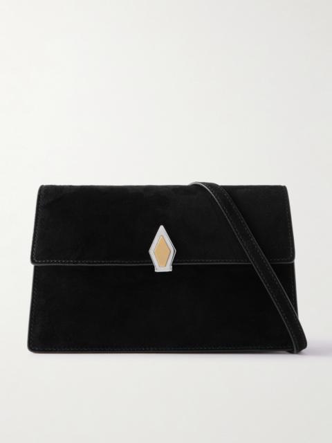 MÉTIER Parallel 22 Small Suede Shoulder Bag
