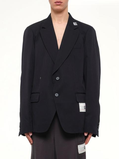 Maison MIHARAYASUHIRO Switch Front Blazer in Black