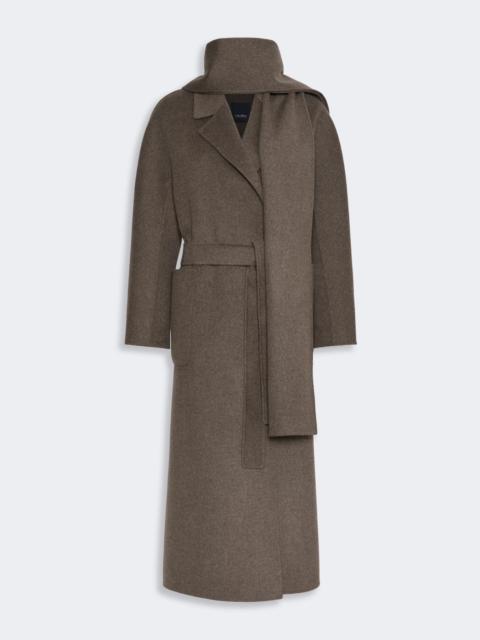 'S Max Mara PEONIE Long double wool coat - MEDIUM GREY