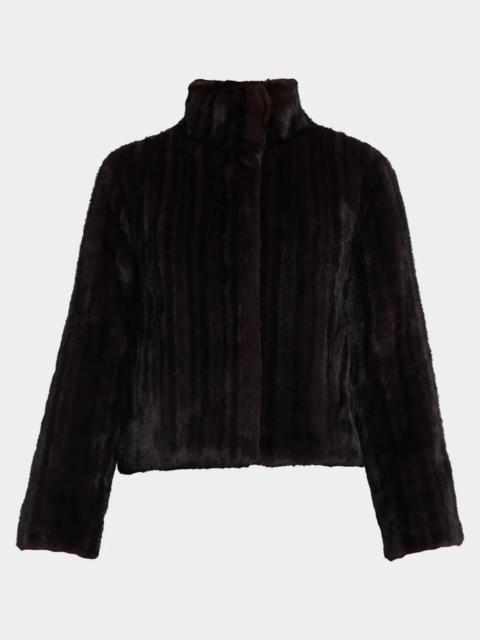 SIMKHAI Sudie Faux Fur Jacket