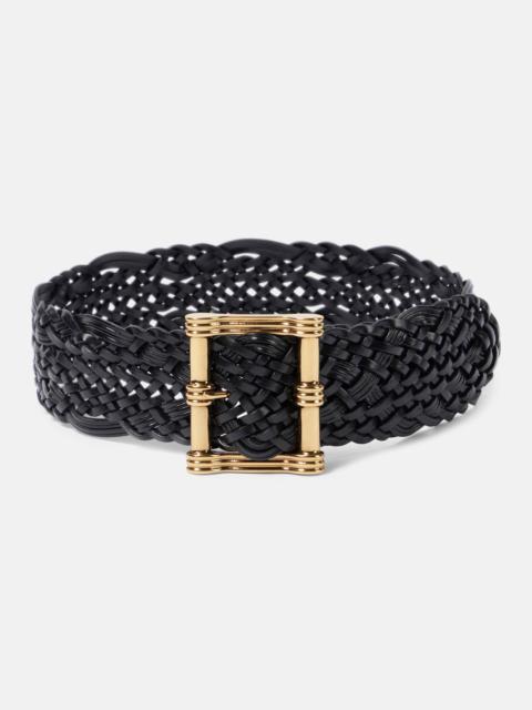 Etro Woven leather belt