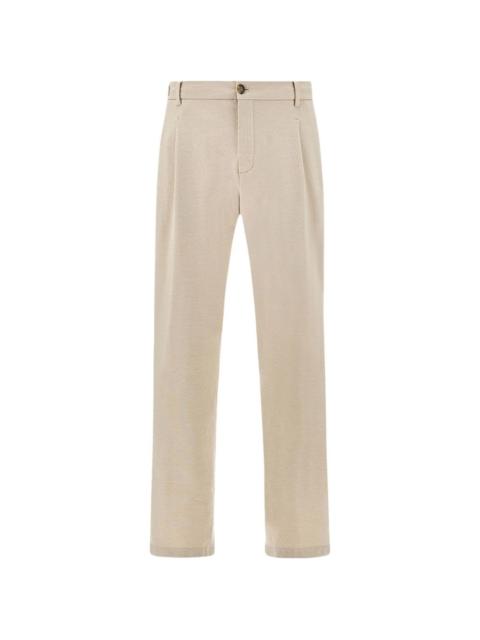Paul & Shark buttoned chino trousers