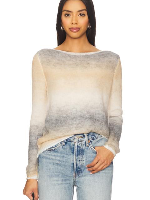 Line & Dot Abstract Ombre Sweater