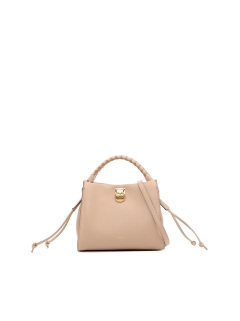 Mulberry Iris leather logo-print bag