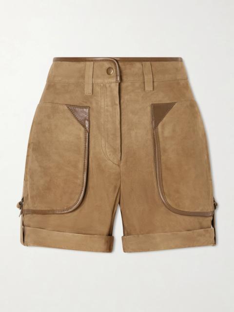 Isabel Marant Marline Suede Cargo Shorts