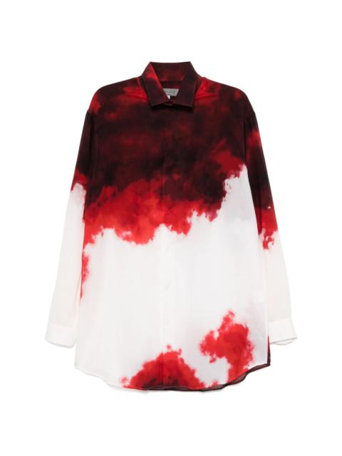 Yohji Yamamoto graphic-print shirt