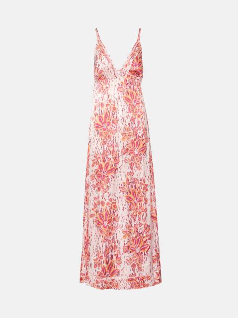 Poupette St Barth Cassandra floral maxi dress