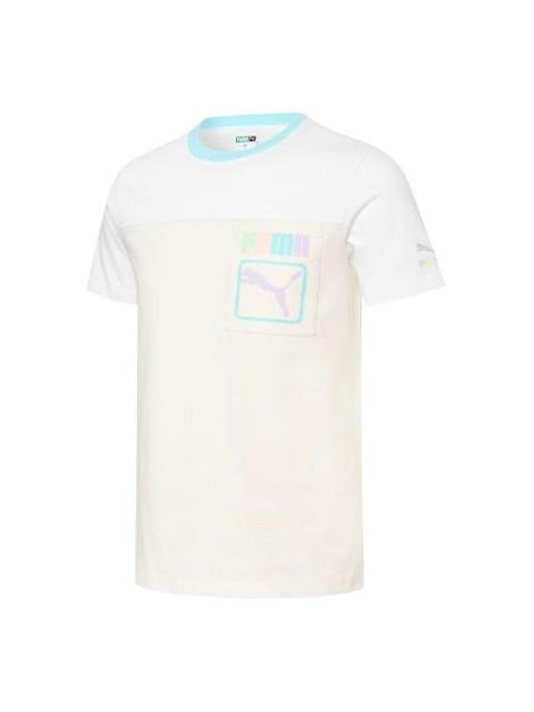 PUMA Florid Summer Tee 'Beige White' 533996-92