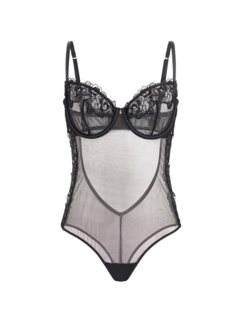 GUESS USA Lea floral lace bodysuit