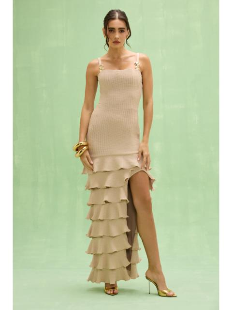PatBO STELLA MESH MAXI DRESS