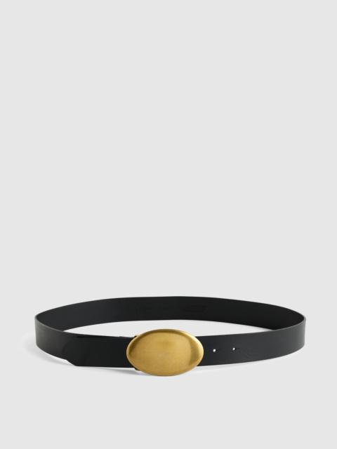 Madewell Oval Plaque-Buckle Belt