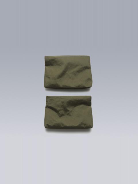 ACRONYM 3A-MZ5 Modular Zip Pockets (Pair) Olive ] [ This item sold in pairs ]