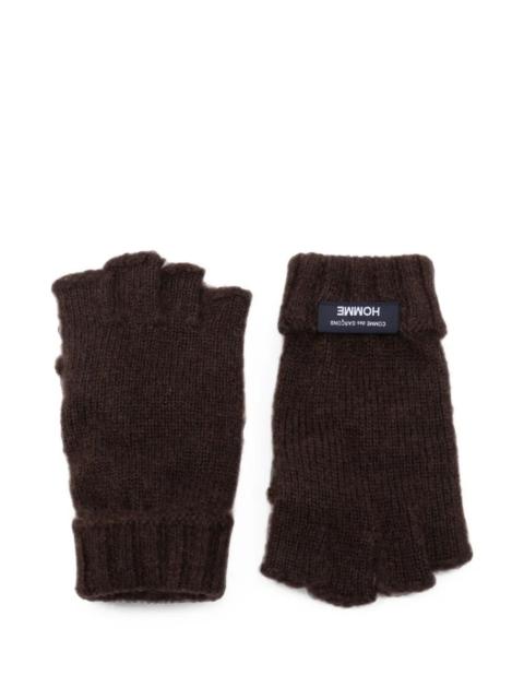 Comme des Garçons Homme Gloves Dark Brown Gloves