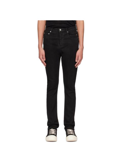 Rick Owens DRKSHDW Black Detroit Cut Jeans
