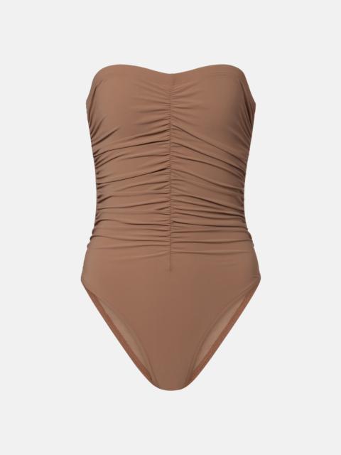 KARLA COLLETTO Basics ruched swimsuit